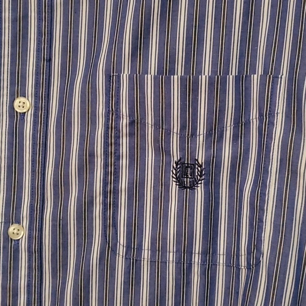 Chaps Long Sleeve Button Down - Size L - image 2